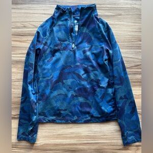 All in Motion Blue Camouflage Fleece Hoodie